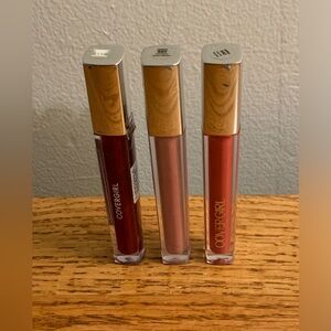 (3) Cover Girl Colorlicious Gloss SET Juicy Fruit craving cranberry Candylicious